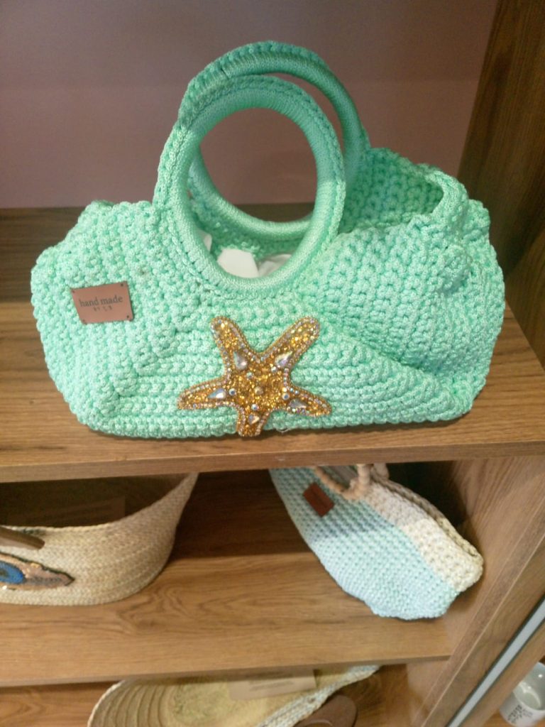 Sac En Crochet Oval Avec œIl
